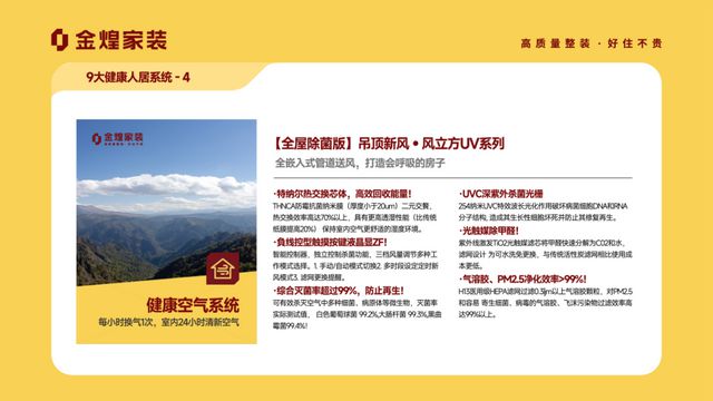 大健康人居系统赋能高品质住宅新时代j9九游真人游戏第一平台金煌家装九(图6)